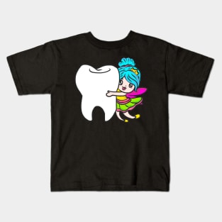 Mardi Gras Tooth Fairy Costume Original Gift Kids T-Shirt